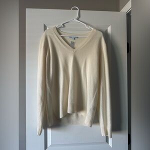 Antonio Melani Cream Cashmere Sweater